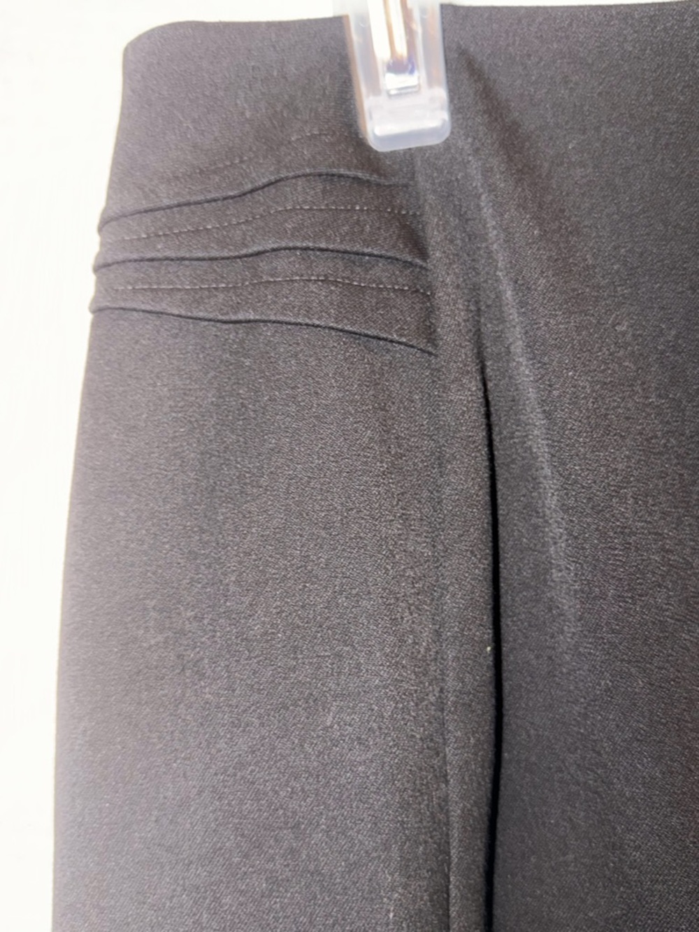 Vintage NWOT Express High waisted pleated detail mini pencil skirt size 10-I - Picture 2 of 6